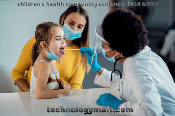 children's health community schedule 2024 h990