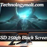 SSD 250gb Black Screen Gaming