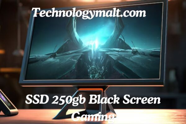 SSD 250gb Black Screen Gaming